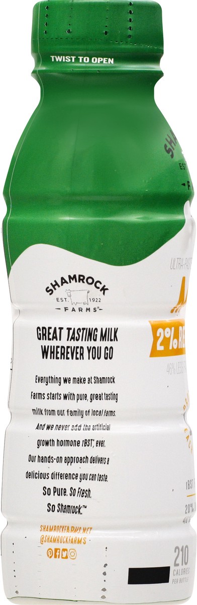 slide 7 of 10, Shamrock Farms 2% Reduced Fat Milk- 12 fl oz, 12 fl oz