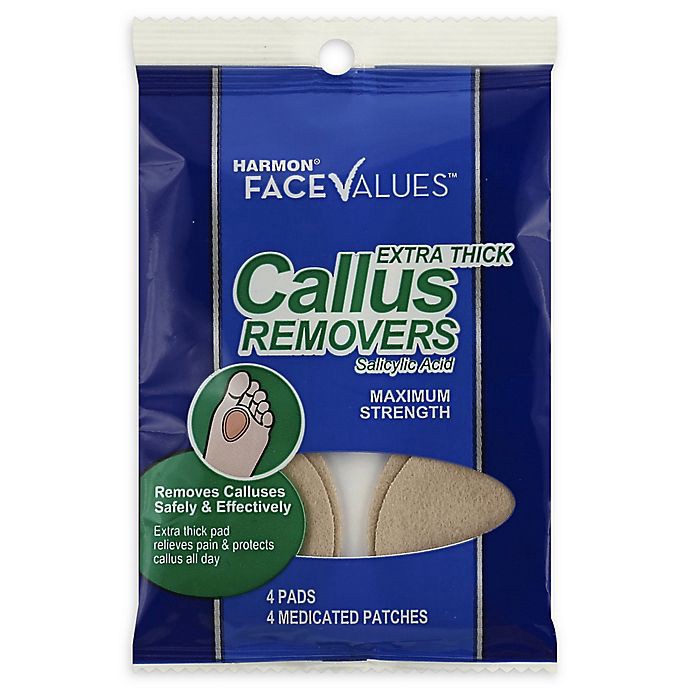 slide 1 of 2, Harmon Face Values Extra-Thick Callus Removers, 4 ct