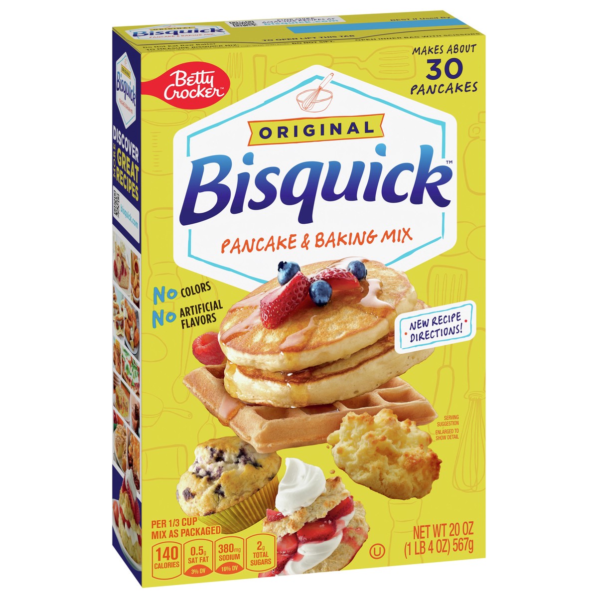 slide 7 of 9, Betty Crocker Bisquick Pancake & Baking Mix, 20 oz