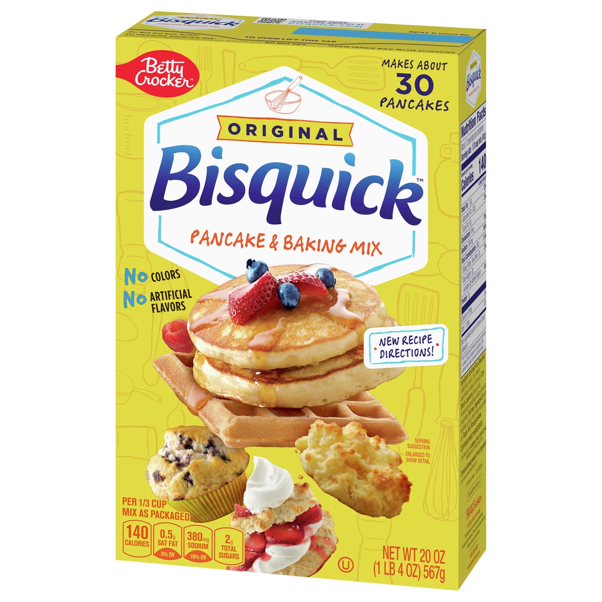 slide 2 of 9, Betty Crocker Bisquick Pancake & Baking Mix, 20 oz