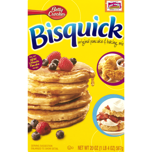 slide 4 of 9, Bisquick Pancake & Baking Mix, 20 oz