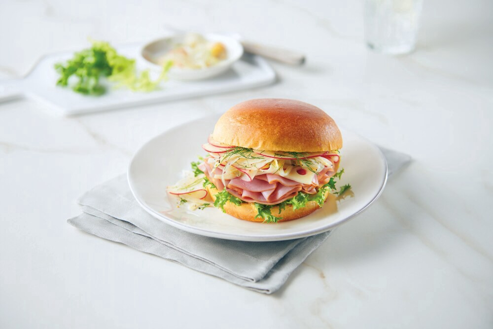 slide 3 of 6, Castle Wood Reserve Uncured Honey Ham, 16 oz