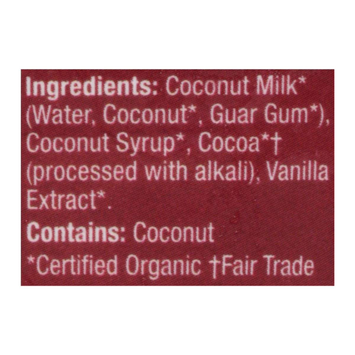 slide 5 of 14, Cosmic Bliss Organic Dark Chocolate Coconut Frozen Dessert, 14 oz