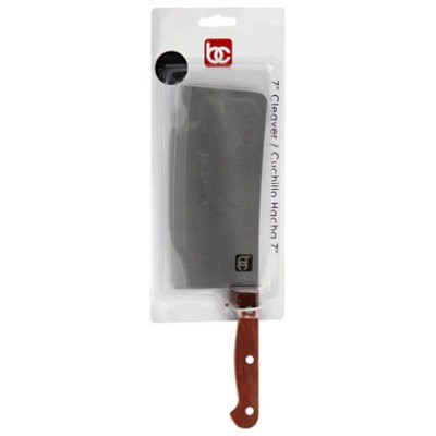 slide 1 of 7, BC Bene Casa 7 Cleaver Knife Ss, 1 ct