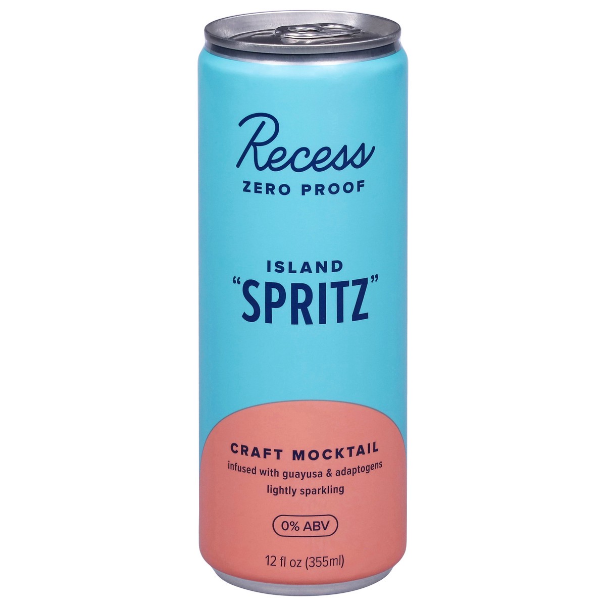 slide 1 of 14, Recess Zero Proof Craft Mocktail - Island Spritz, 12 oz