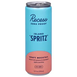 Recess Zero Proof Craft Mocktail - Island Spritz