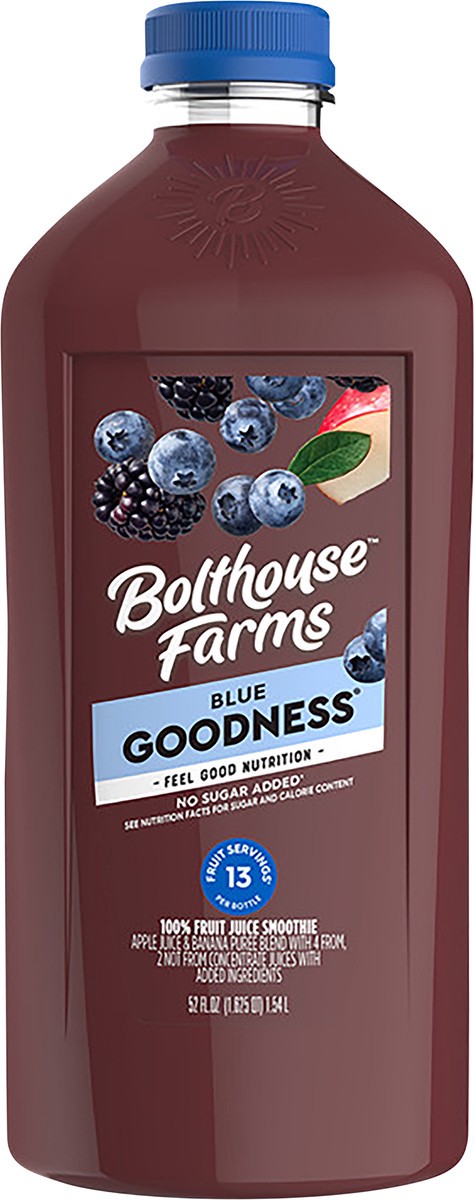 slide 3 of 5, Bolthouse Farms Blue Goodness Fruit Juice Smoothie- 52 fl oz, 52 fl oz