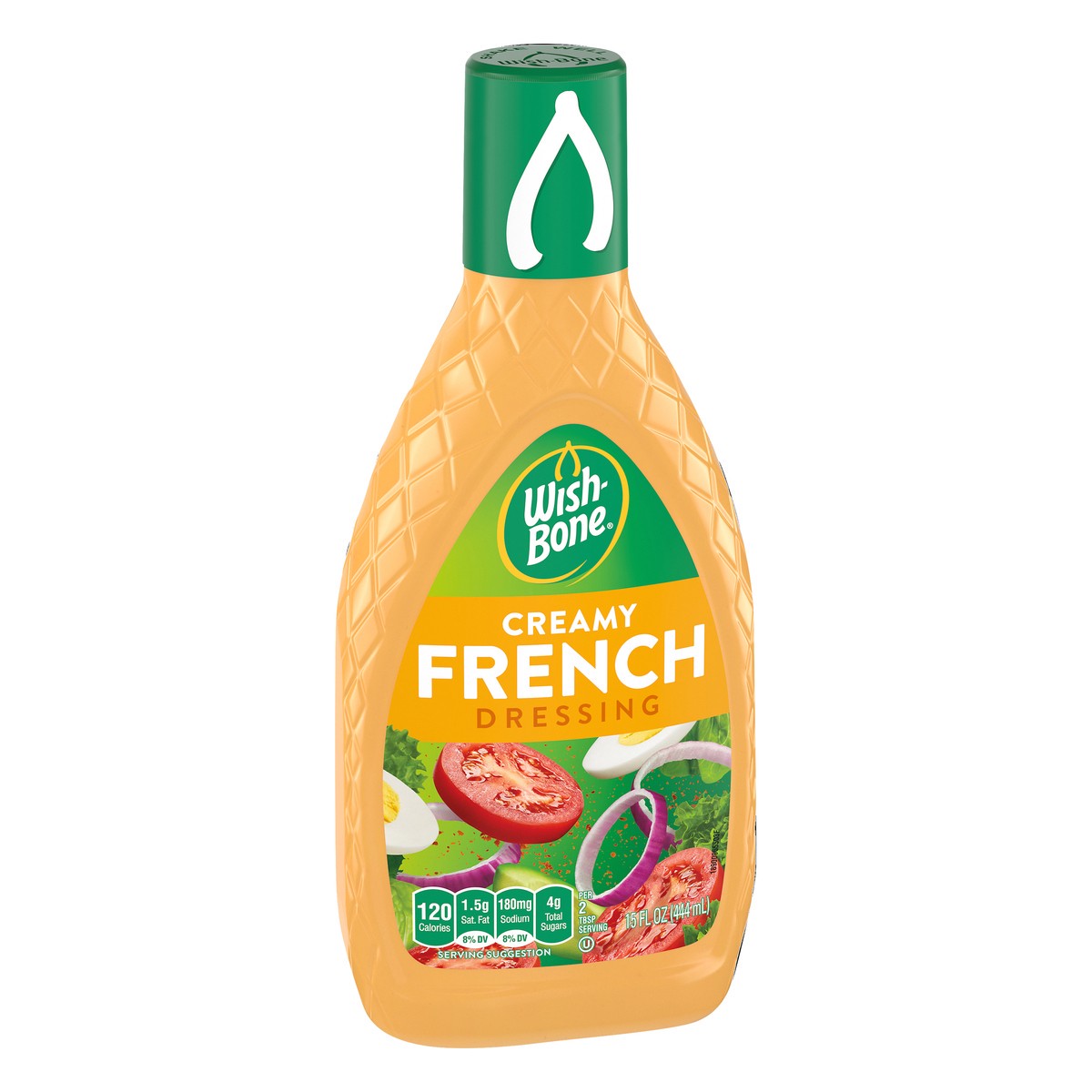 slide 12 of 12, Wish-Bone Creamy French Salad Dressing, 15 fl. oz., 15 fl oz