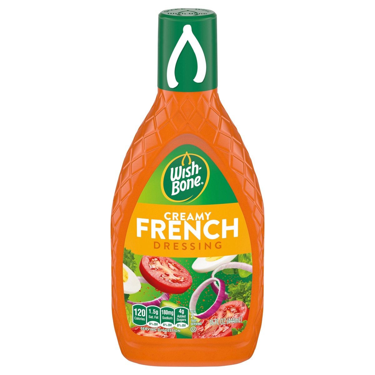 slide 1 of 12, Wish-Bone Creamy French Salad Dressing, 15 fl. oz., 15 fl oz