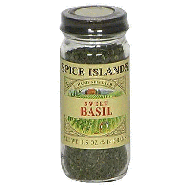 slide 1 of 1, Spice Islands Sweet Basil, 0.5 oz