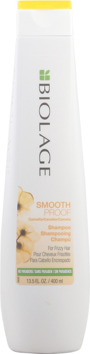 slide 2 of 9, Biolage Smooth Proof Camellia Shampoo 13.5 fl oz, 13.5 fl oz