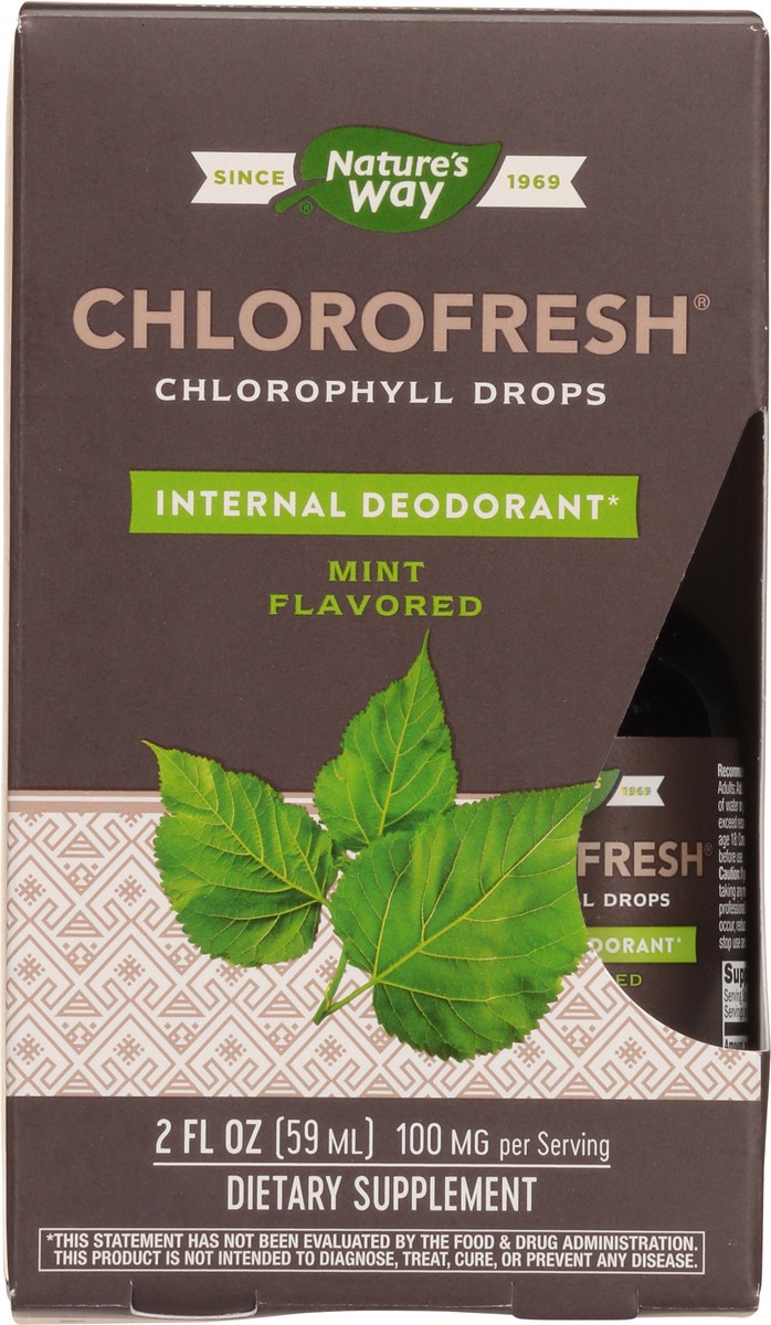 slide 4 of 9, Nature's Way Chlorofresh Chlorophyll Drops, 2 oz