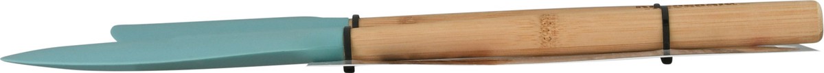 slide 8 of 9, Ka Bamboo Spatula Set Aqua Sky, 2 ct