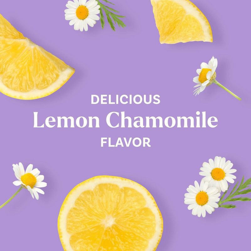 slide 8 of 8, Natrol Sleep + Restore Calming Drink Mix, GABA, Magnesium Glycinate, Botanical Blend, Melatonin-Free, Essential for Your Ultimate Restorative Sleep, Lemon Chamomile Flavored, 10 Stick Packs, 10 ct