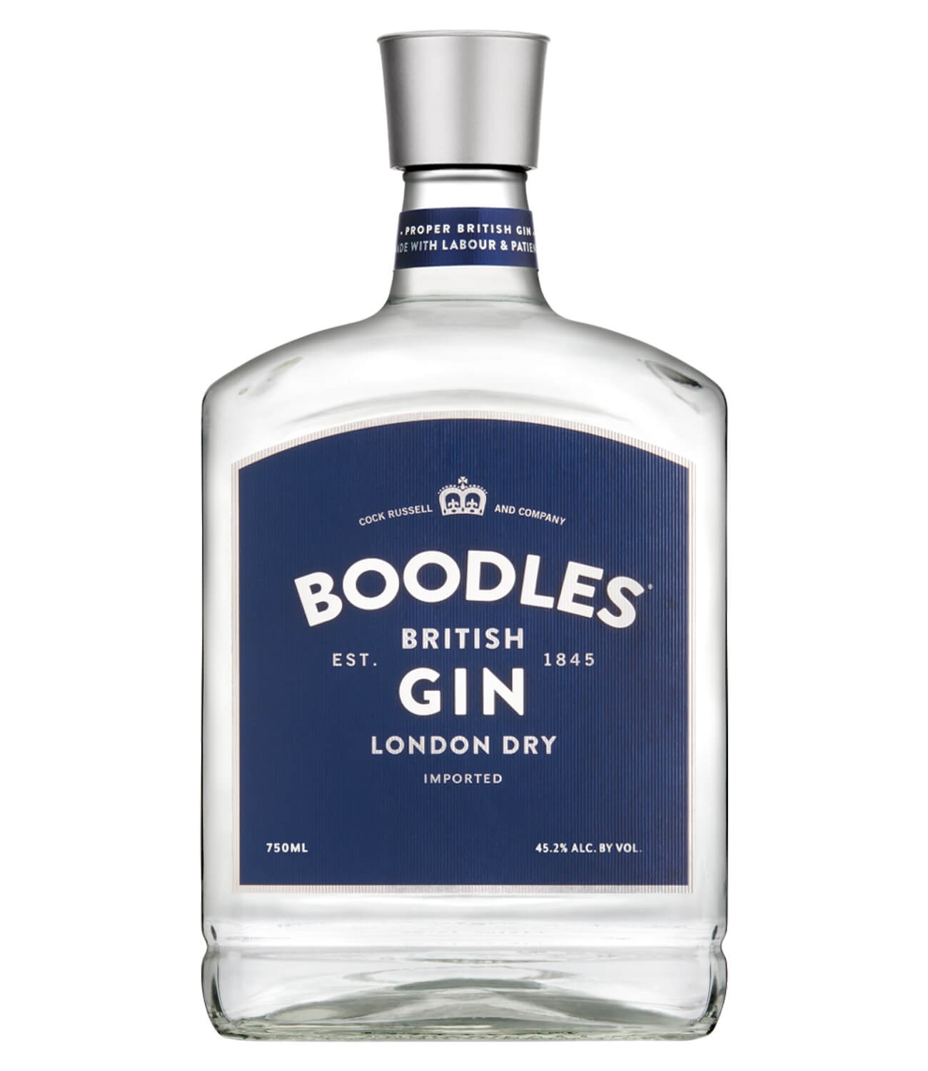 slide 1 of 1, Boodles British Gin London Dry, 750 ml