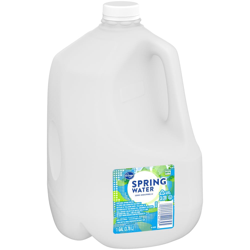slide 2 of 3, Kroger Spring Water - 1 gal, 1 gal