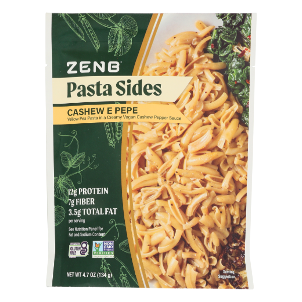 slide 1 of 1, Zenb Cashew E Pepe Pasta Side, 4.72 oz