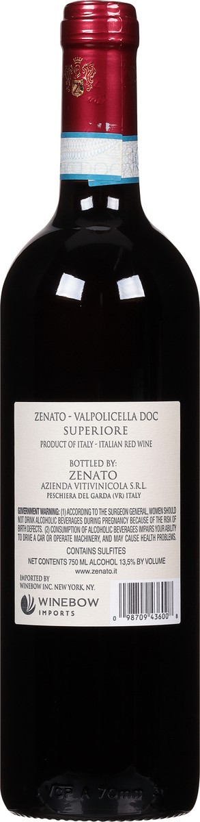 slide 7 of 9, Zenato Valpolicella, 750 ml