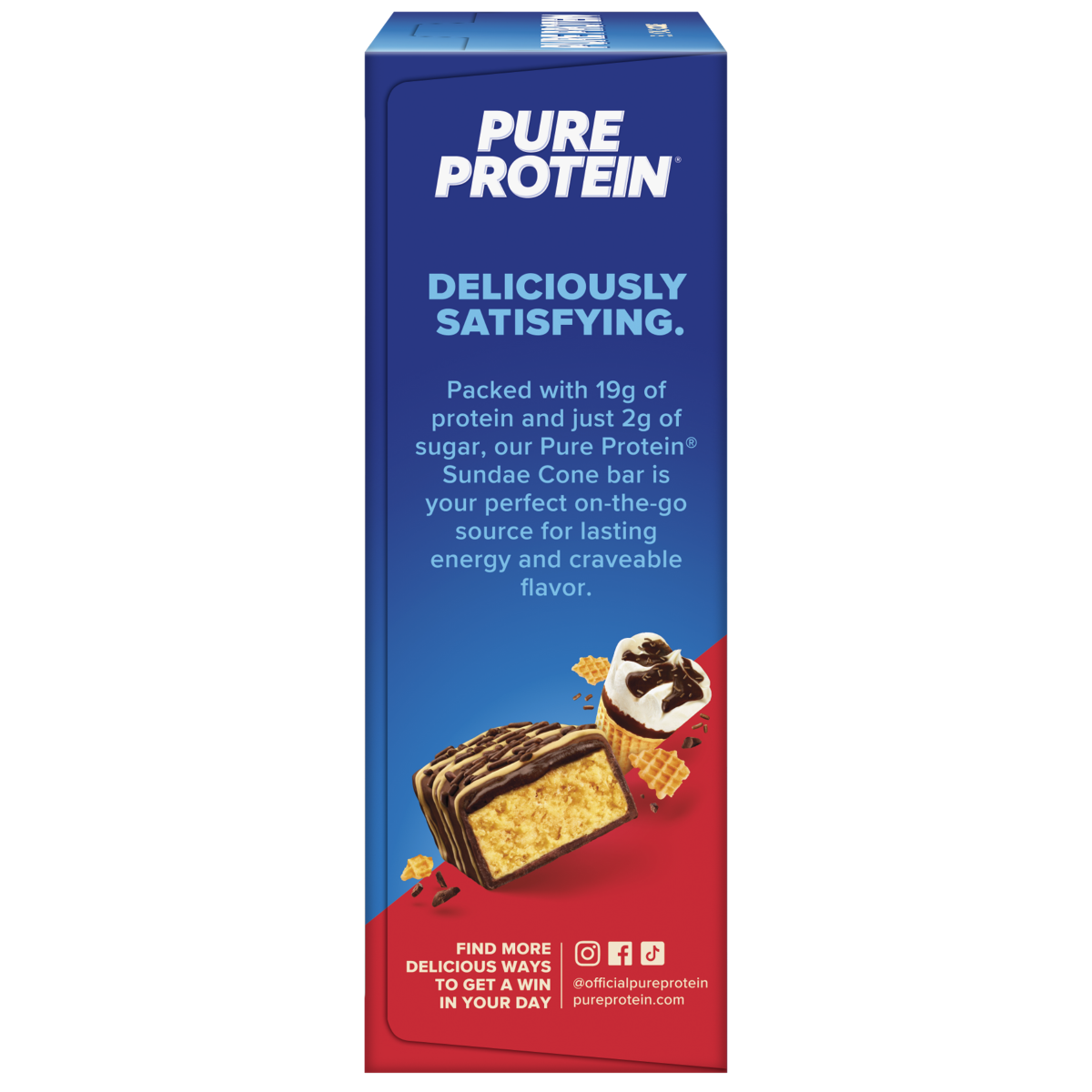 slide 26 of 29, Pure Protein Bars Sundae Cone, 7.04 oz