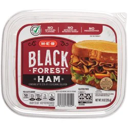 H-E-B Black Forest Shaved Ham