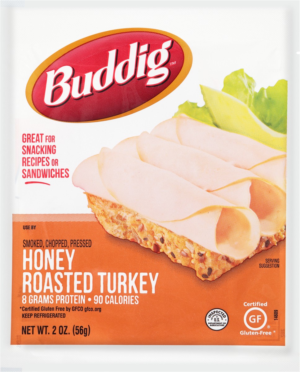 slide 6 of 7, Buddig Carl Buddig Original Honey Roasted Turkey, 2 oz, 2 oz