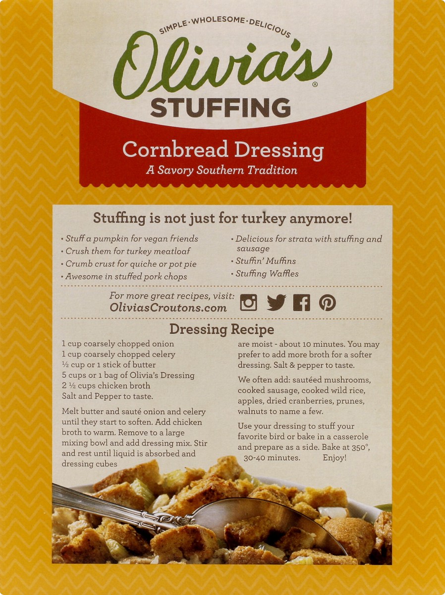 slide 2 of 8, Olivia's Stuffing 12 oz, 12 oz