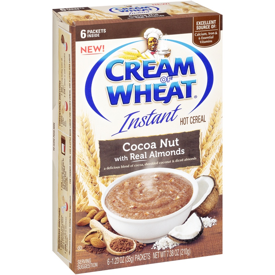 slide 2 of 8, Cream of Wheat Cocoa Nut Hot Cereal, 7.38 oz