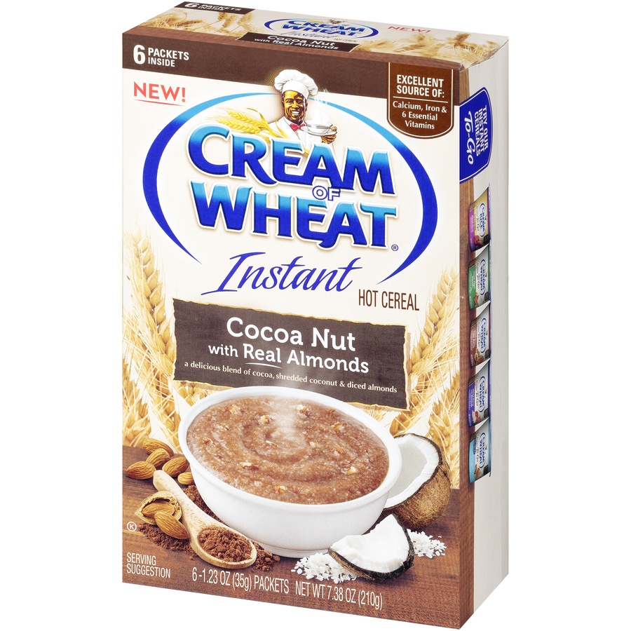 slide 3 of 8, Cream of Wheat Cocoa Nut Hot Cereal, 7.38 oz
