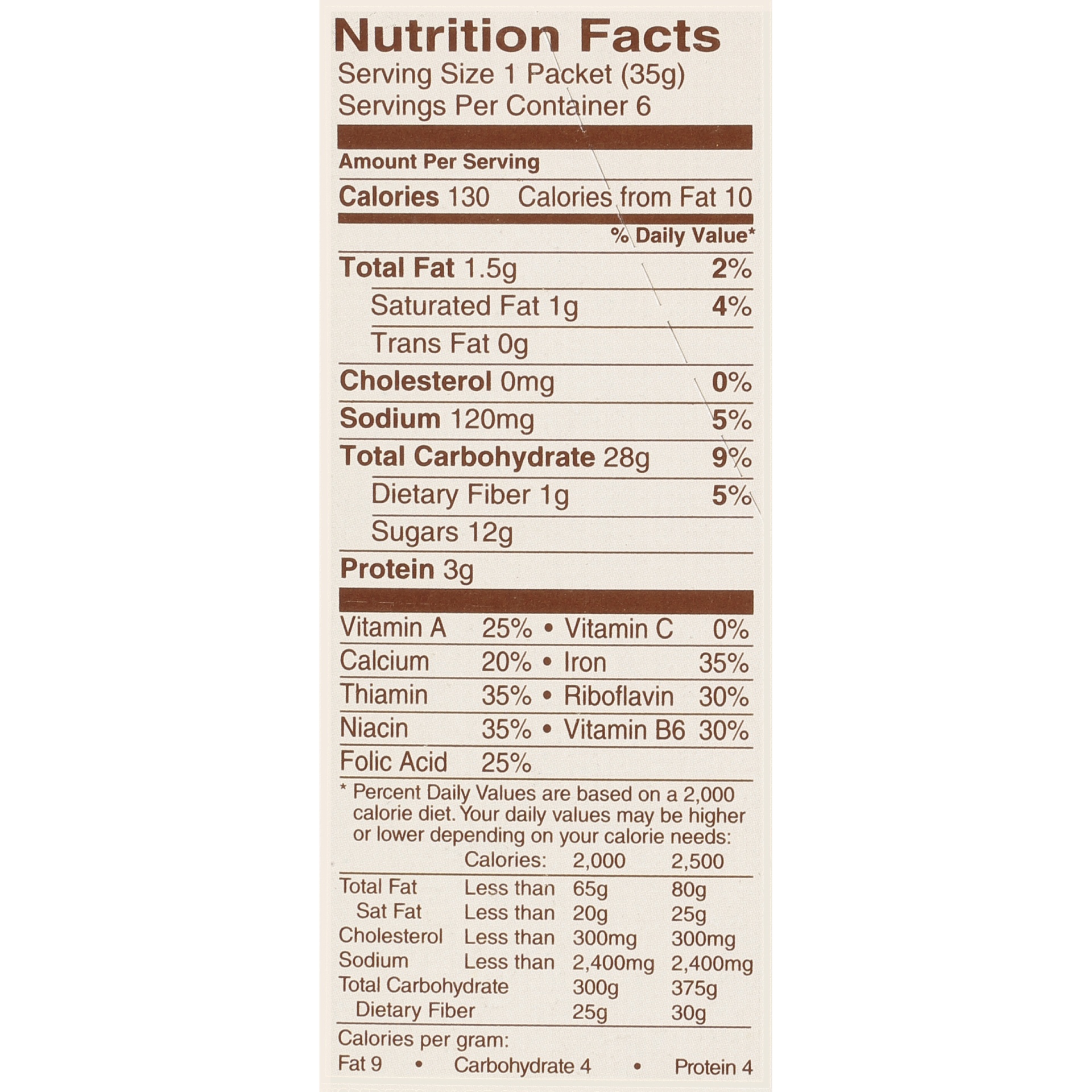 slide 7 of 8, Cream of Wheat Cocoa Nut Hot Cereal, 7.38 oz