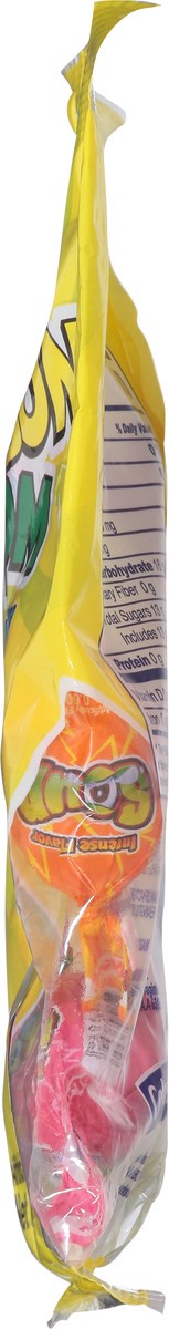 slide 10 of 15, CANDY DSD Columbina Bon Bon Bum Agrio (Sour Assorted Bubble Gum Pops), 1 ct