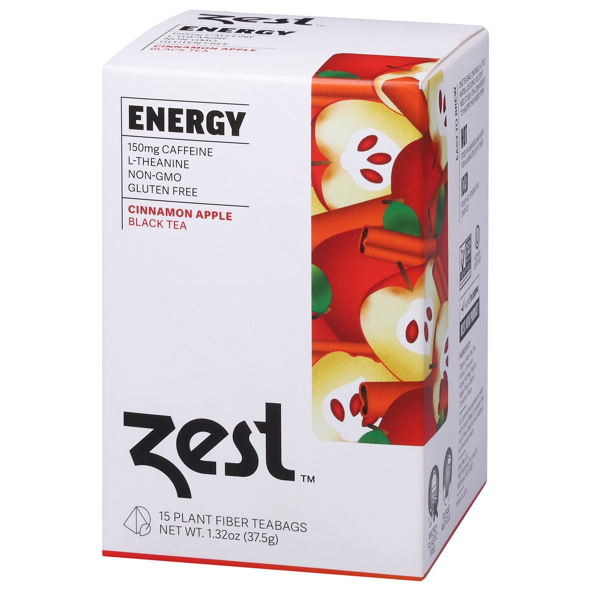 slide 10 of 13, Zest Cinnamon Apple Black Tea 15 Tea Bags, 15 ct