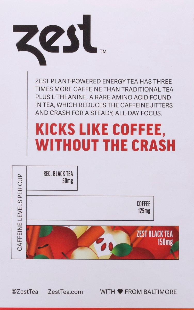 slide 8 of 13, Zest Cinnamon Apple Black Tea 15 Tea Bags, 15 ct