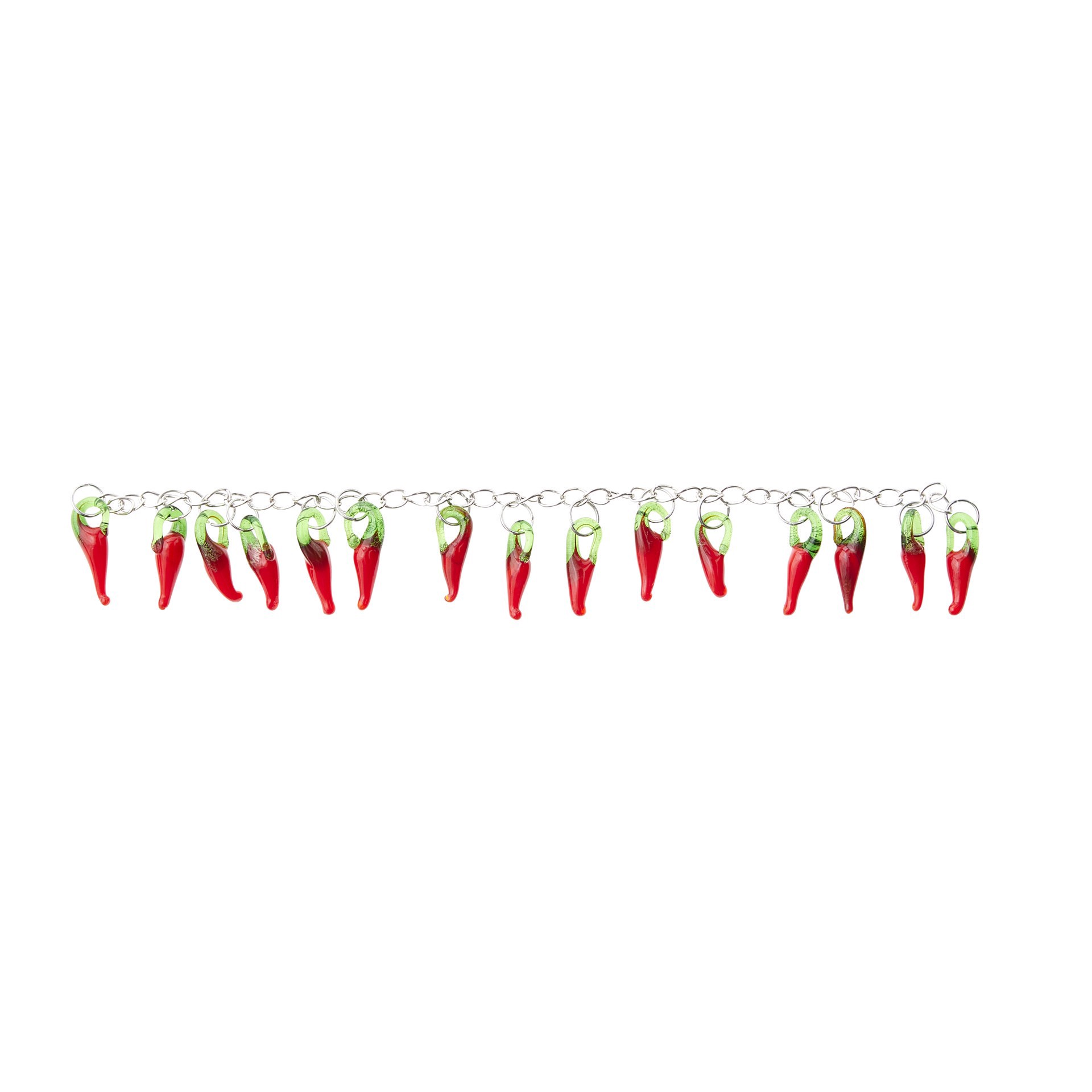 slide 2 of 3, Glass Hot Chili Pepper Beads, 19mm By Bead Landing, 19mm