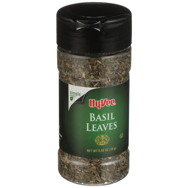 slide 1 of 1, Hy-vee Basil Leaves, 0.62 oz