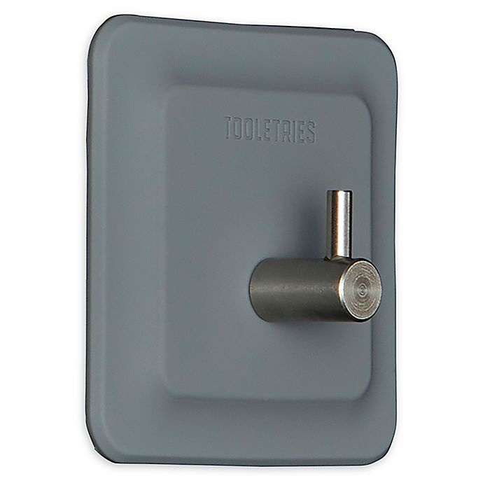 slide 1 of 3, Tooletries Arnold Reusable Hook - Grey, 1 ct