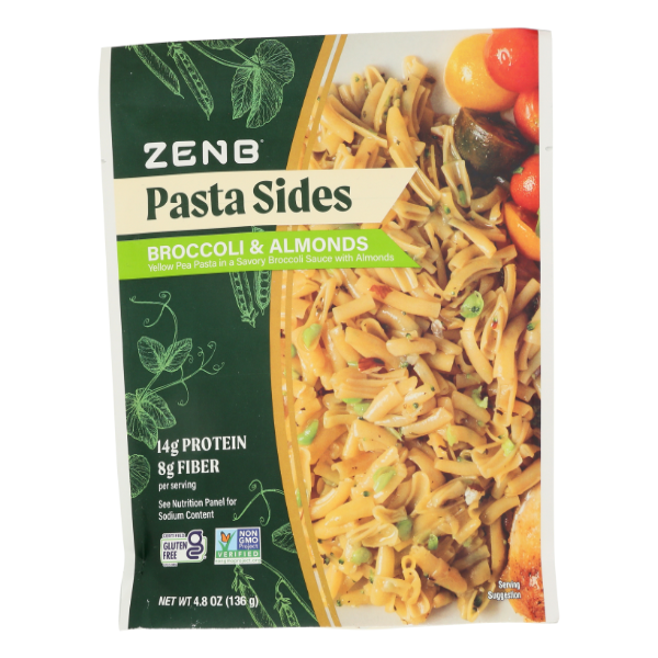slide 1 of 1, Zenb Broccoli Almond Pasta Side - 4.82 oz, 4.82 oz