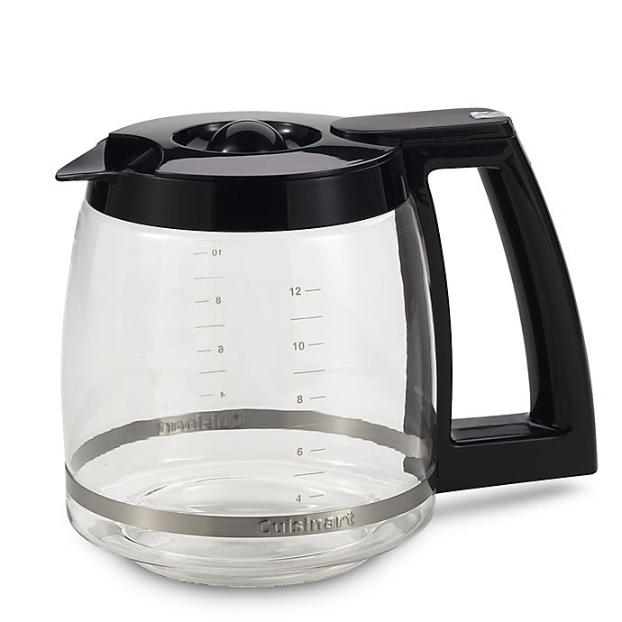 slide 1 of 1, Cuisinart 12-Cup Replacement Carafe - Black, 1 ct