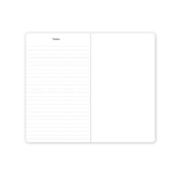 slide 5 of 6, Blue Sky Day Designer 2025-2026 Blue Sky Monthly Planning Calendar, 3-5/8"" X 6-1/8"", Teg Lyric, January 2025 To December 2026, 1 ct