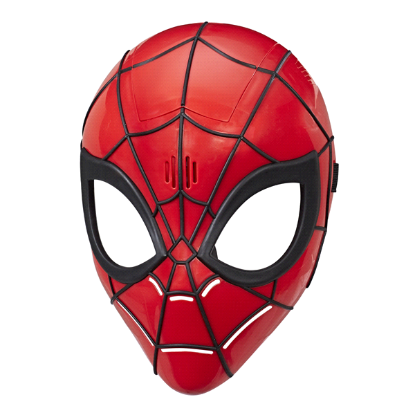 slide 1 of 15, Hasbro Marvel Spider-Man Hero Fx Mask - Red, 1 ct