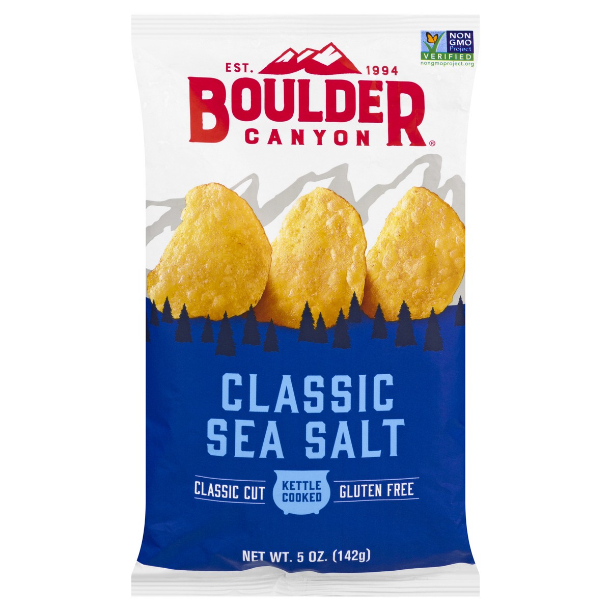 slide 9 of 13, Boulder Canyon Classic Sea Salt Potato Chips 5 oz, 5 oz