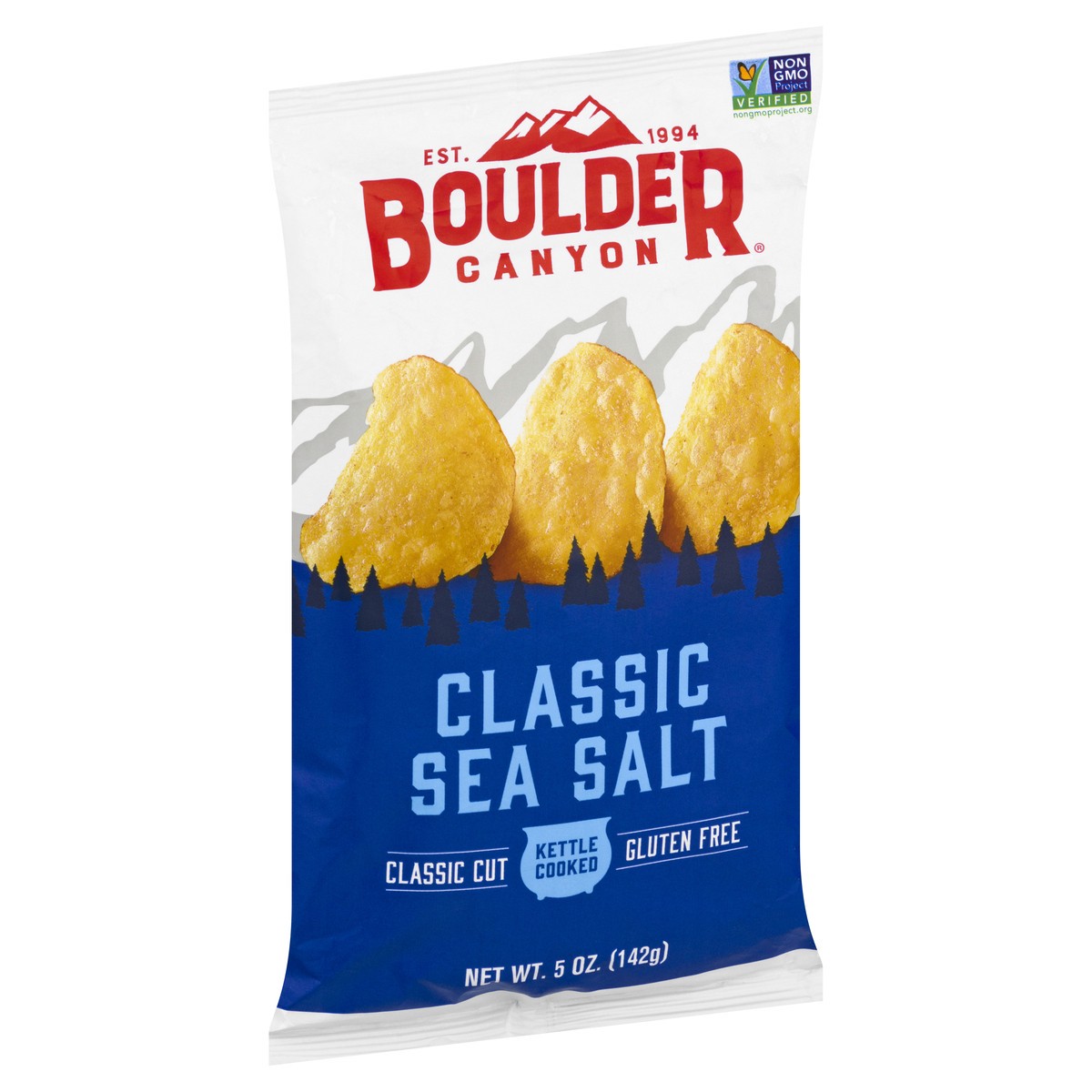 slide 6 of 13, Boulder Canyon Classic Sea Salt Potato Chips 5 oz, 5 oz