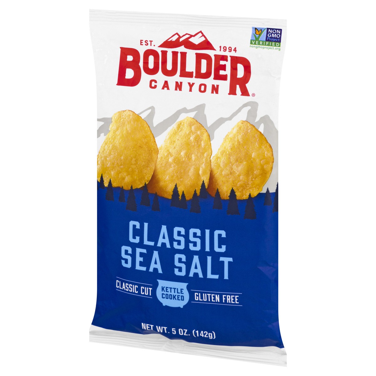 slide 10 of 13, Boulder Canyon Classic Sea Salt Potato Chips 5 oz, 5 oz