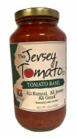 slide 1 of 1, The Jersey Tomato Co. Jersey Tomato Sauce Tomato Basil - 25 Oz, 25 oz