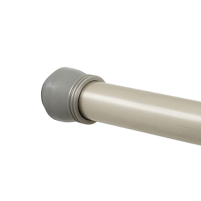 slide 1 of 7, Titan NeverRust Aluminum Tension Shower Rod - Nickel, 72 in