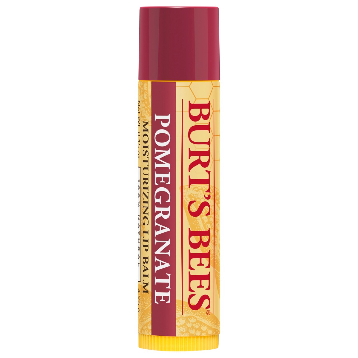 slide 5 of 8, Burt's Bees Pomegranate Moisturizing Lip Balm 0.15 oz, 0.15 oz