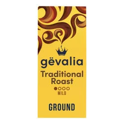 Gevalia Ground Mild Traditional Roast Coffee 12 oz