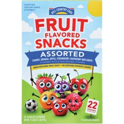 Hill Country Fare Fruit Snack 0.8 oz Pouches