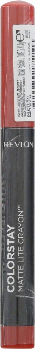 slide 9 of 11, Revlon ColorStay Matte Lite Crayon, She's Fly, 1 ct