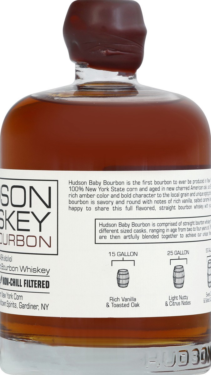 slide 2 of 7, Hudson Baby Bourbon Straight Bourbon Whiskey 750 ml, 750 ml