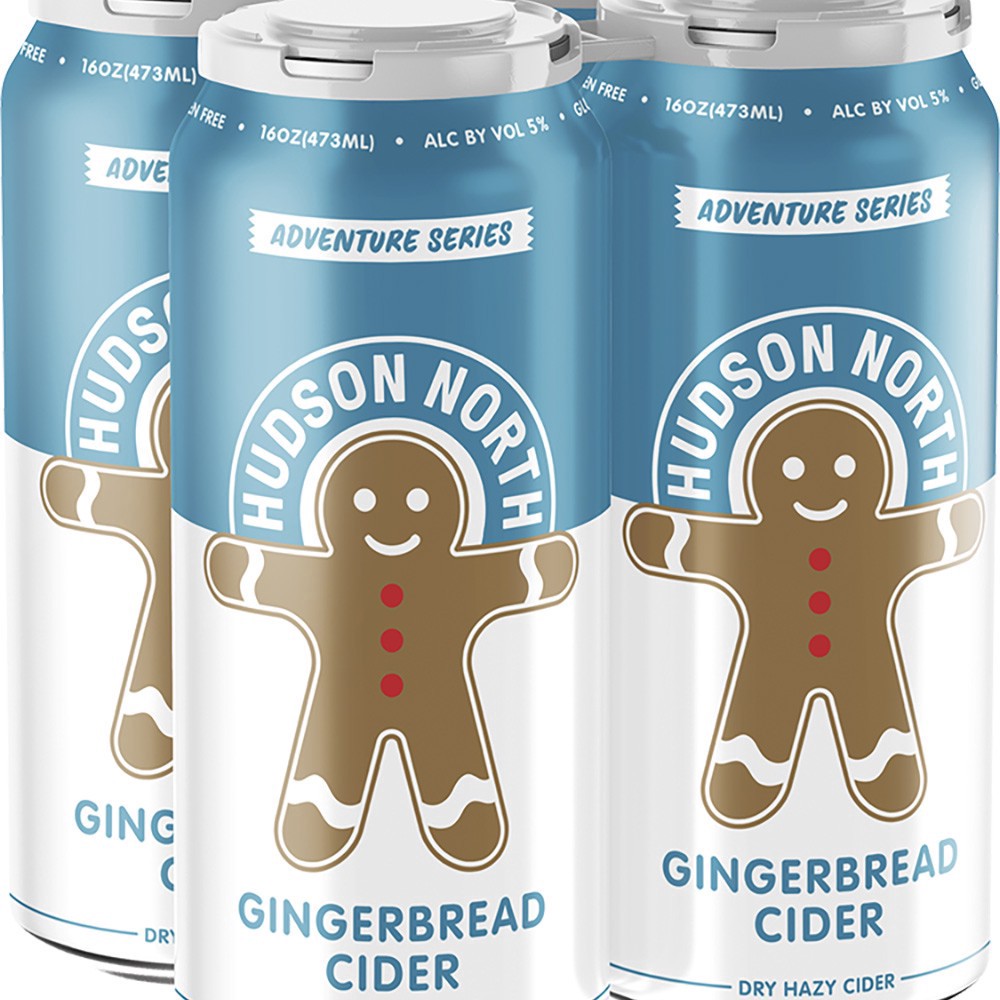 slide 1 of 1, Hudson North Gingerbread Cider, 16 oz